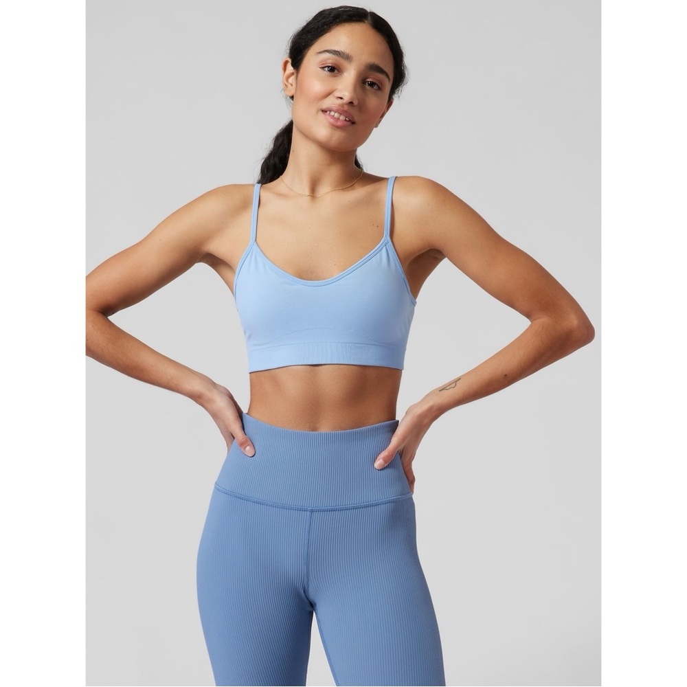 ATHLETA RENEW A-C SPORTS BRA (QUARRY BLUE)